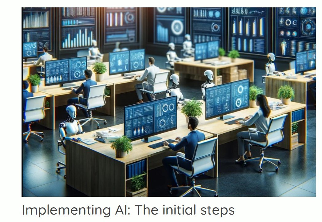 Implementing AI: The Initial Steps